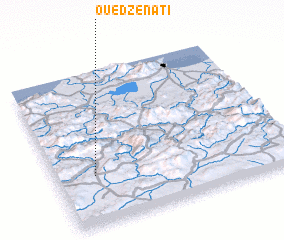 3d view of Oued Zenati