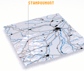 3d view of Stampoumont