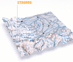 3d view of Stroppo