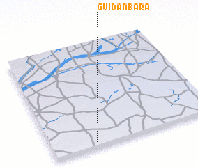 3d view of Guidan Bara