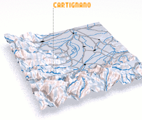 3d view of Cartignano