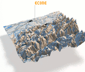 3d view of Ecône