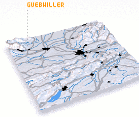 3d view of Guebwiller