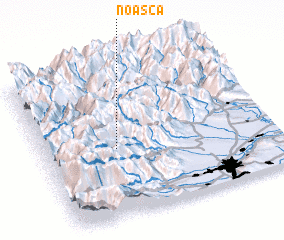 3d view of Noasca