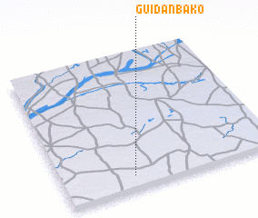 3d view of Guidan Bako