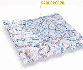 3d view of San Lorenzo