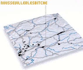 3d view of Nousseviller-lès-Bitche