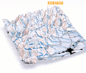 3d view of Rubiana