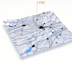 3d view of Lyss