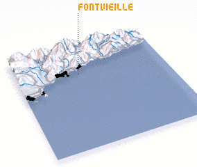 3d view of Fontvieille
