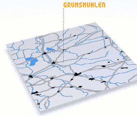 3d view of Grumsmühlen