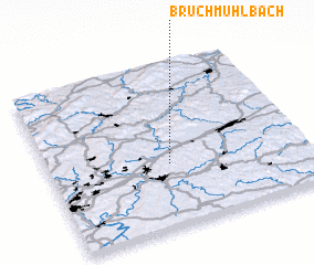 3d view of Bruchmühlbach