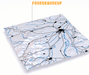 3d view of Fourneau-Neuf