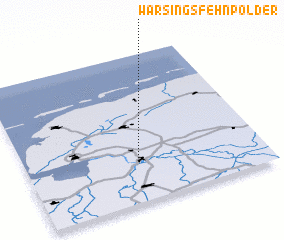 3d view of Warsingsfehnpolder