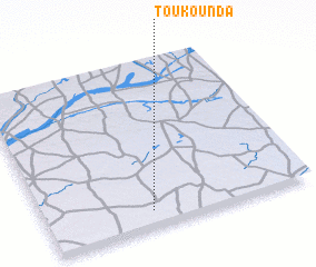 3d view of Toukounda