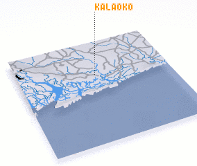 3d view of Kalaoko
