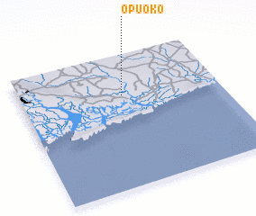 3d view of Opuoko