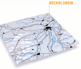 3d view of Weckolsheim