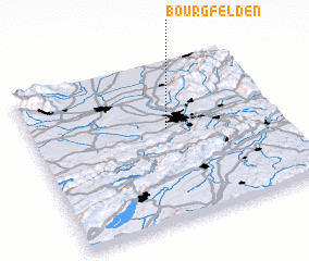 3d view of Bourgfelden