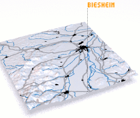 3d view of Biesheim