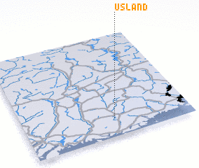 3d view of Usland