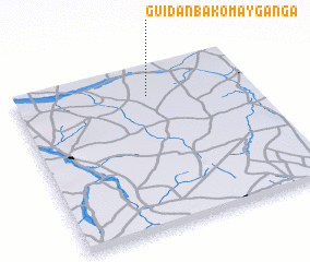 3d view of Guidan Bako May Ganga