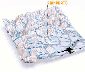 3d view of Piamprato