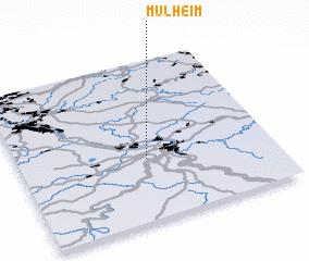 3d view of Mülheim