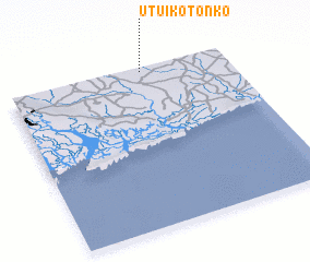 3d view of Utu Ikot Onko