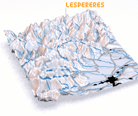 3d view of Les Perères