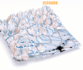 3d view of Issogne