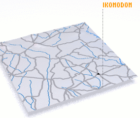 3d view of Ikom Odom