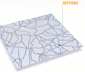 3d view of Ikot Ebo