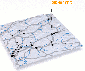 3d view of Pirmasens