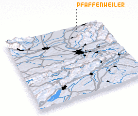 3d view of Pfaffenweiler