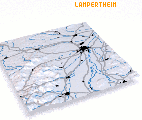 3d view of Lampertheim