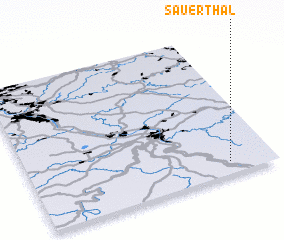 3d view of Sauerthal