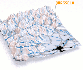 3d view of Quassolo