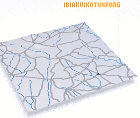 3d view of Ibiaku Ikot Ukpong