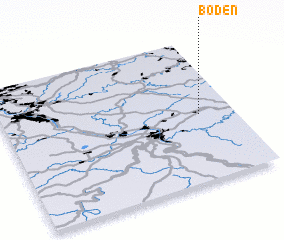 3d view of Boden