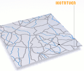 3d view of Ikot Ntuen