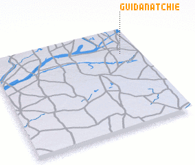 3d view of Guidan Atchié