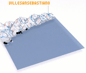 3d view of Ville San Sebastiano