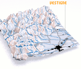 3d view of Vestignè