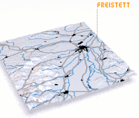 3d view of Freistett