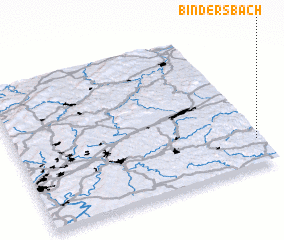 3d view of Bindersbach