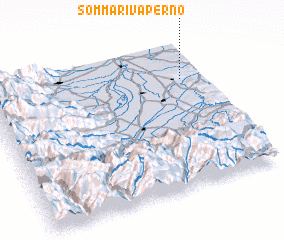 3d view of Sommariva Perno