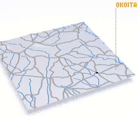 3d view of Oko Ita