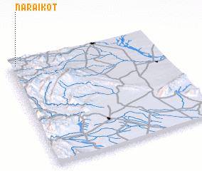 3d view of Narai Kot