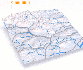 3d view of Shakh Kili